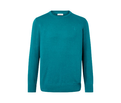 Tchibo - Svetr s kulatým výstřihem - pro muže - vel. S 44/46 - barva: modrá