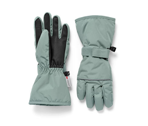 Tchibo - Dětské lyžařské a zimní rukavice - pro ženy - vel. 110/116 - barva: černá