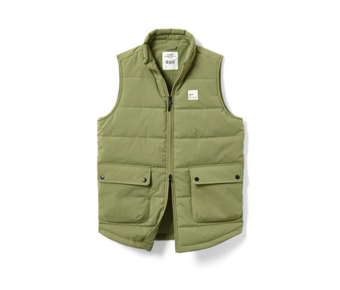 Tchibo - Prošívaná vesta - pro ženy - vel. XS 32/34 - barva: zelená