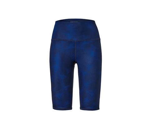 Tchibo - Sportovní cyklistické šortky - pro ženy - vel. XS 32/34 - barva: modrá/s potiskem