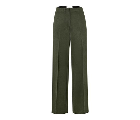 Tchibo - Žerzejové kalhoty - pro ženy - vel. 36 - barva: zelená