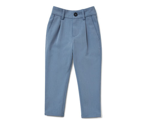 Tchibo - Dětské kalhoty chino - pro kluky - vel. 86/92 - barva: modrá