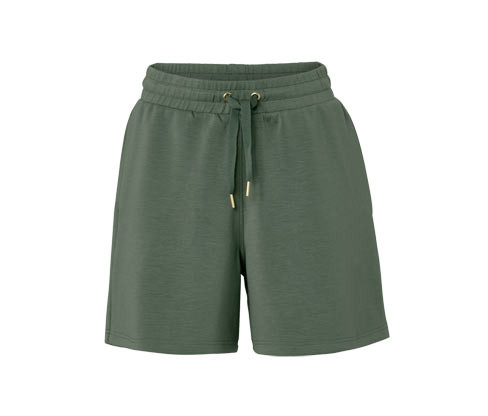 Tchibo - Prémiové šortky - pro ženy - vel. XS 32/34 - barva: zelená