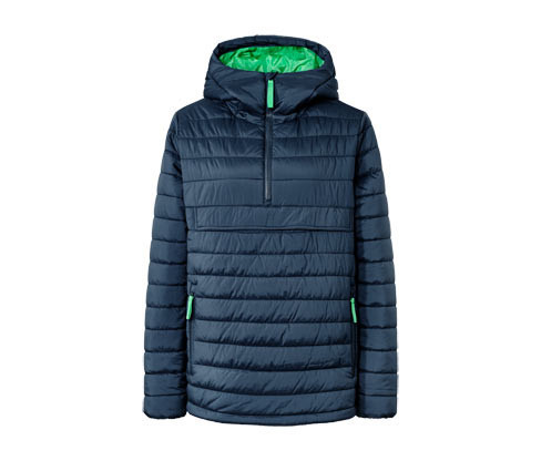 Tchibo - Prošívaná bunda s kapucí - pro ženy - vel. 34 - barva: modrá