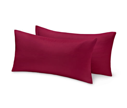 Tchibo - Žerzejové povlaky na polštáře - barva: červená
