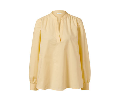 Tchibo - Popelínová halenka - pro ženy - vel. 36 - barva: žlutá