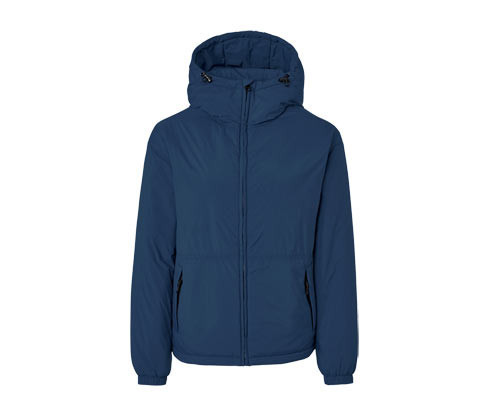 Tchibo - Bunda s kapucí - pro ženy - vel. 34 - barva: modrá