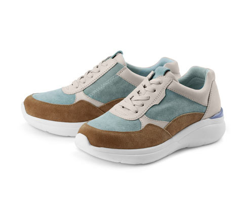 Tchibo - Kožené boty sneaker - pro ženy - vel. 38 - barva: bílá