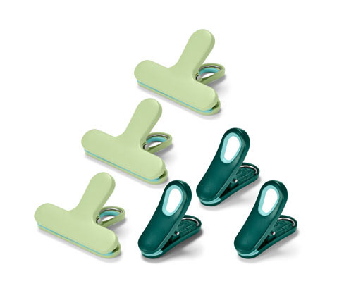 Tchibo - Klipsy pro zachování aroma - barva: modrá