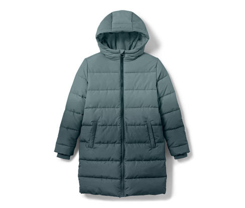 Tchibo - Dětský termokabát - pro dívky - vel. 122/128 - barva: modrá