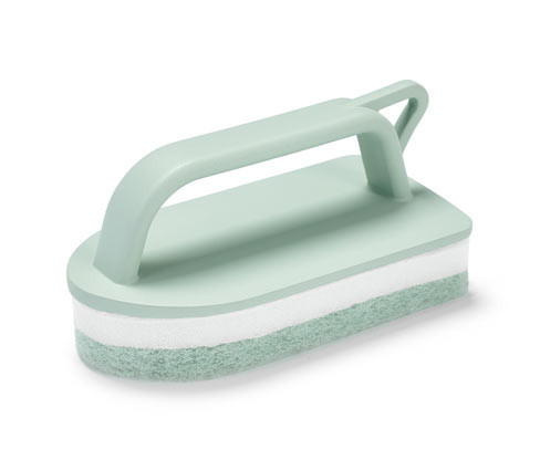 Tchibo - Kartáč na čištění dlaždic - barva: bílá