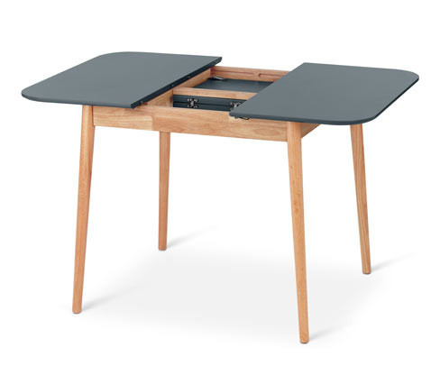 Tchibo - Rozkládací kuchyňský stůl - barva: šedá