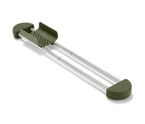 Tchibo - Výsuvný organizér na dřez - barva: zelená