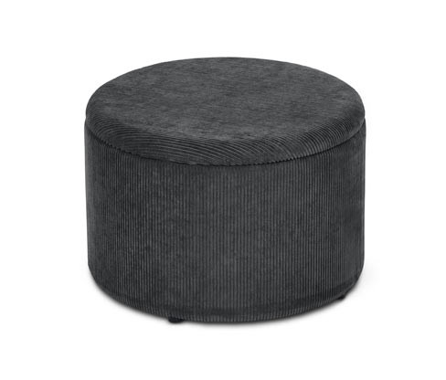 Tchibo - Taburet s úložným prostorem - barva: černá