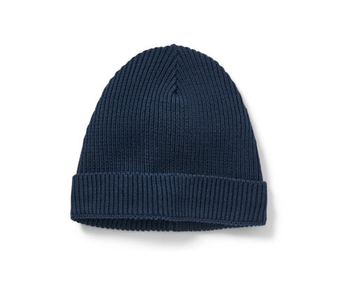 Tchibo - Dětská pletená čepice - pro ženy - vel. 49-52 cm - barva: modrá