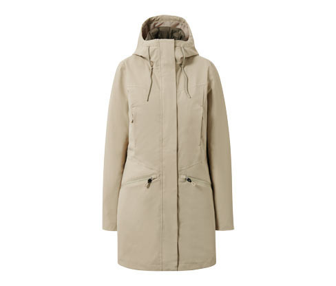 Tchibo - Outdoorový kabát 3 v 1 - pro ženy - vel. 36 - barva: zelená