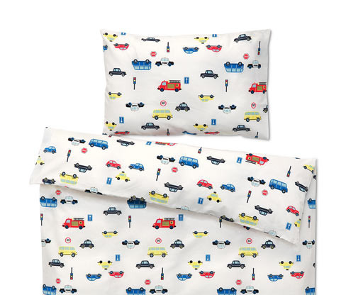 Tchibo - Dětské povlečení renforcé - barva: modrá