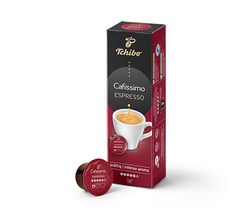 Cafissimo Espresso silné - Intenzita: 5/6