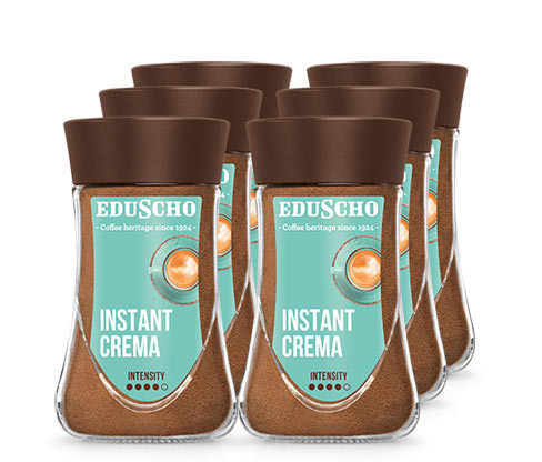 Tchibo - EDU Instant Crema 180 g x 6 instantní kávy - Intenzita: 4/5