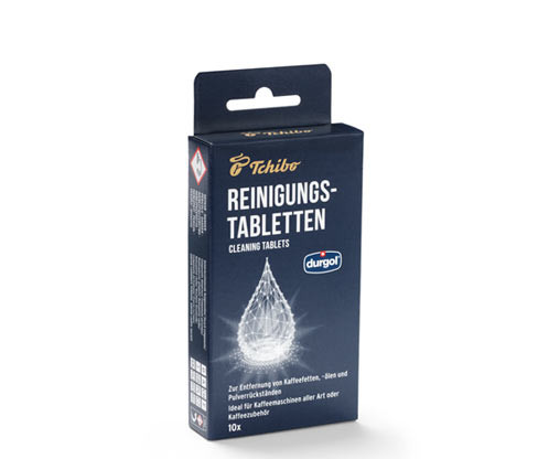 Čisticí tablety durgol®​ k odstranění kávových tuků