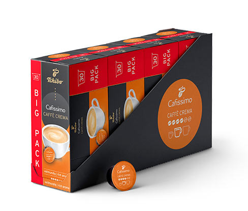 Tchibo - Caffè Crema plná chuť – 120 kapslí - Intenzita: 4/6