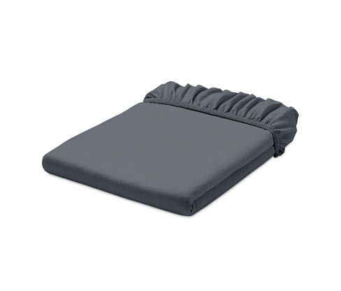 Tchibo - Žerzejové napínací prostěradlo - barva: šedá