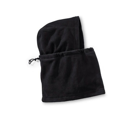 Tchibo - Mikrofleecová kukla - barva: černá