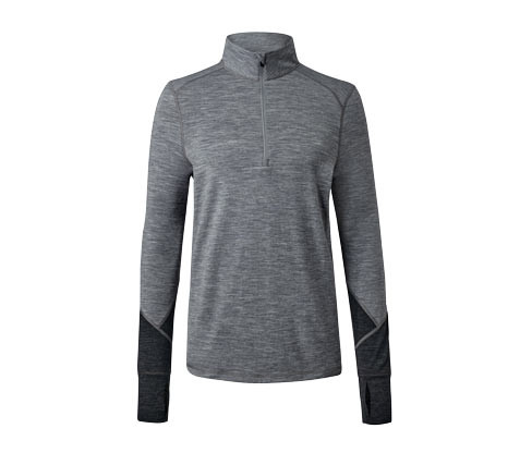 Tchibo - Funkční triko s vlnou merino - pro muže - vel. S 44/46 - barva: černá