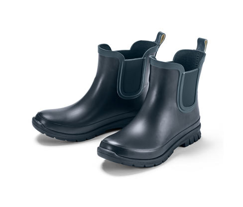 Tchibo - Dětské boty do deště Chelsea - pro ženy - vel. 32-33 - barva: modrá