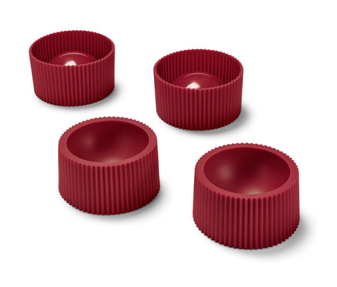 Tchibo - Formičky na dezerty - barva: červená