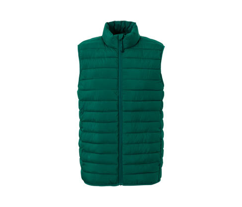 Tchibo - Skladná prošívaná vesta - pro muže - vel. S 44/46 - barva: zelená