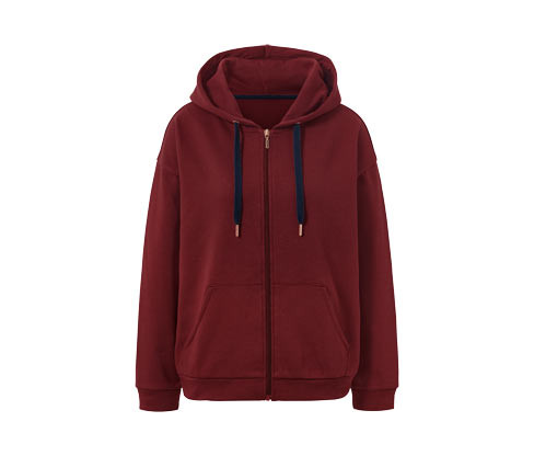 Tchibo - Pohodlná mikina - pro ženy - vel. S 36/38 - barva: červená