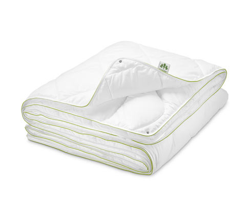 Celoroční prošívaná přikrývka irisette® greenline - barva: bílá