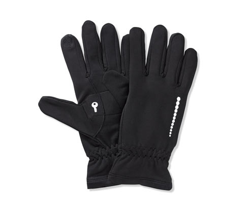 Tchibo - Běžecké rukavice - pro ženy - vel. 6,5 - barva: černá