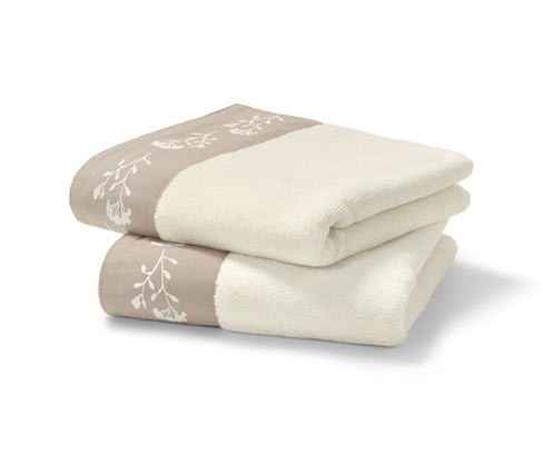 Tchibo - Prémiové ručníky - barva: bílá