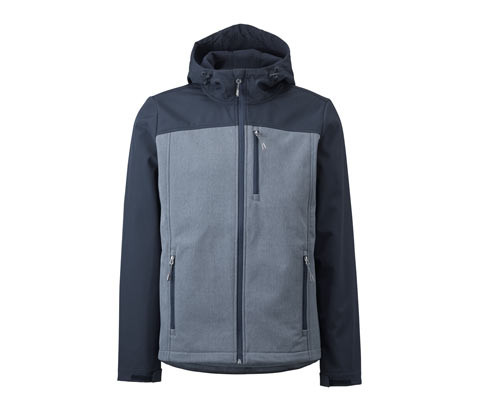 Tchibo - Softshellová bunda - pro muže - vel. S 44/46 - barva: modrá