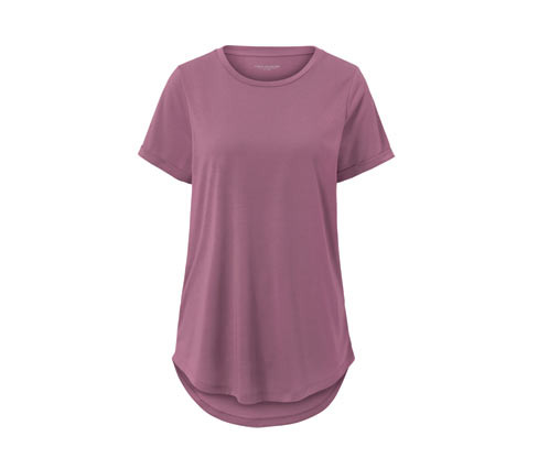 Tchibo - Dlouhé tričko - pro ženy - vel. XS 32/34 - barva: růžová