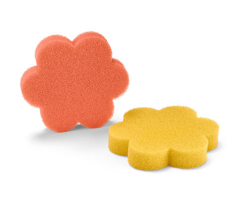 Tchibo - Silikonové houbičky - barva: modrá