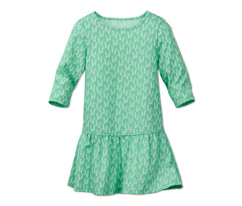 Tchibo - Žerzejové šaty - pro dívky - vel. 86/92 - barva: bílá