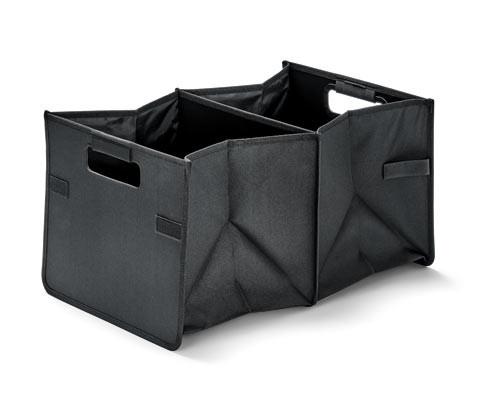 Tchibo - Skládací box do auta se 2 přihrádkami - barva: černá