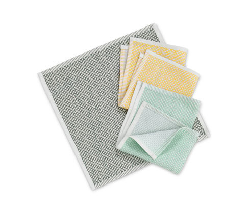 Tchibo - Hadříky na nádobí - barva: zelená