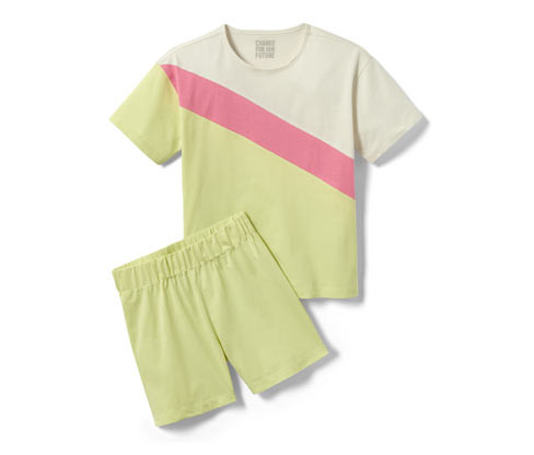 Tchibo - Dětské pyžamo - pro dívky - vel. 122/128 - barva: bílá