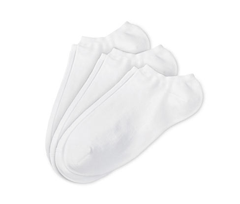 Tchibo - Krátké ponožky - pro ženy - vel. 35-38 - barva: bílá