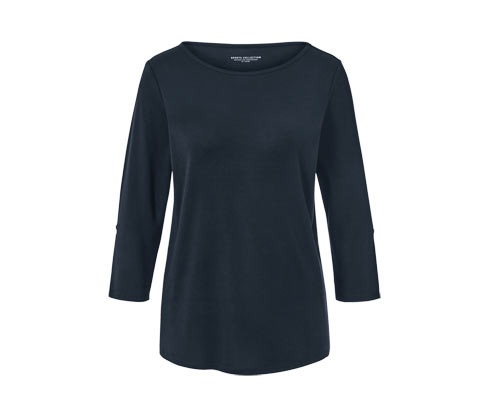 Tchibo - Funkční triko s 3/4 rukávem - pro ženy - vel. XS 32/34 - barva: modrá