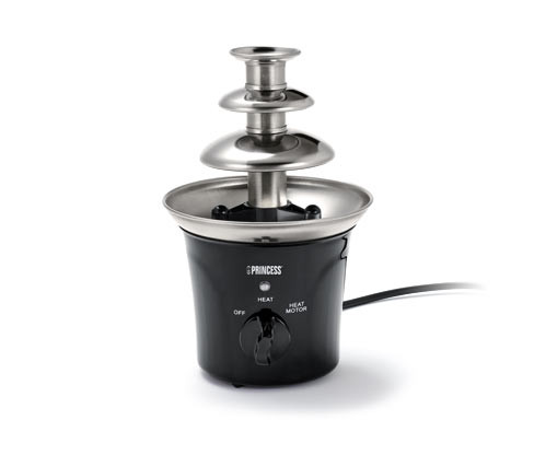 Tchibo - Elektrická čokoládová fontánka - barva: černá