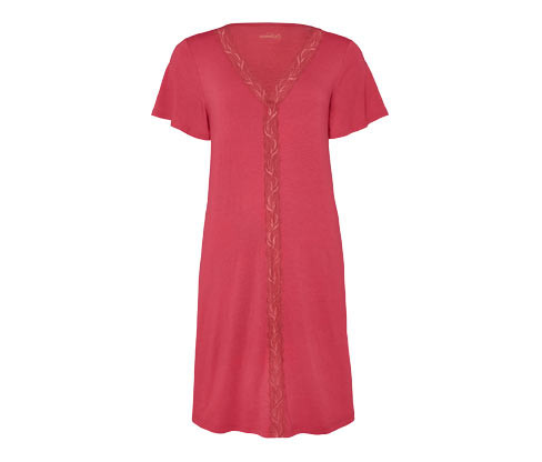 Tchibo - Noční košile - pro ženy - vel. S 36/38 - barva: červená