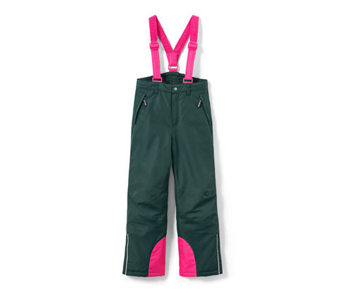 Tchibo - Dětské lyžařské kalhoty - vel. 122/128 - barva: zelená
