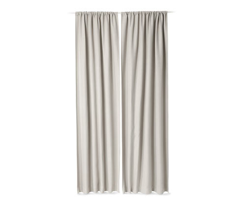 Tchibo - Zatemňovací závěsy - barva: šedá