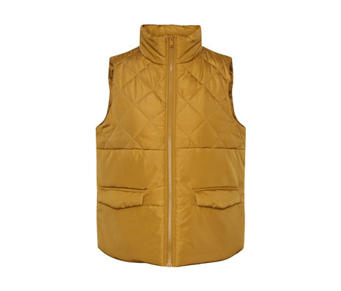 Tchibo - Prošívaná vesta - pro ženy - vel. 34 - barva: žlutá