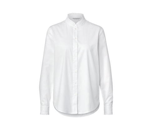 Tchibo - Halenka s volánkovými detaily - pro ženy - vel. 36 - barva: bílá